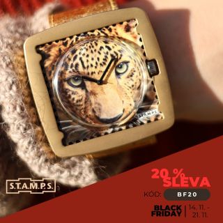 🎉 Black Friday, co má styl! Hodinky a řemínky S.T.A.M.P.S. teď o 20 % levněji. Kód BF20. https://www.timehouse.cz/hodinky/
